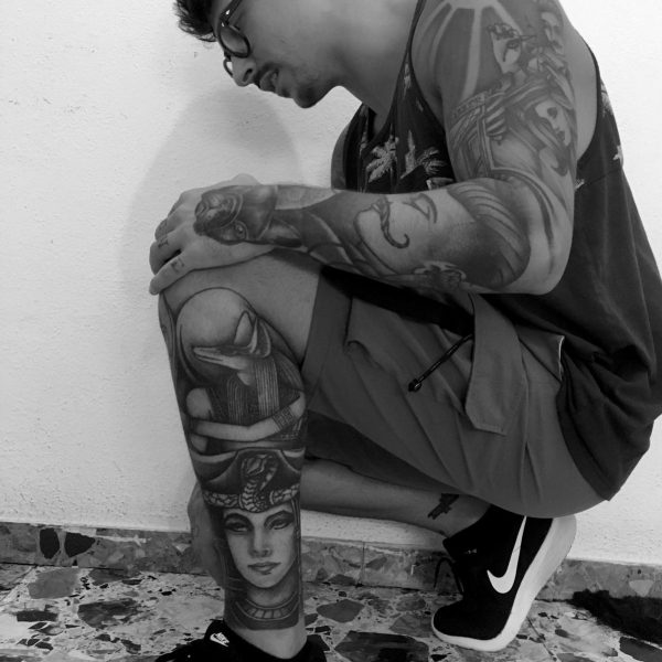 Il tatuaggio come espressione dell'anima - un cliente dello studio di tatuaggi Sonos Tattoo Art